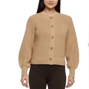 Banana Republic Women's Button Front Cardigan Tan Size XL